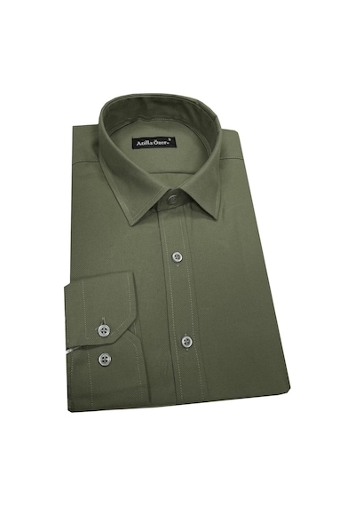 Atilla Özer Uzun Kol Slim Fit Erkek Gömlek-6857 001