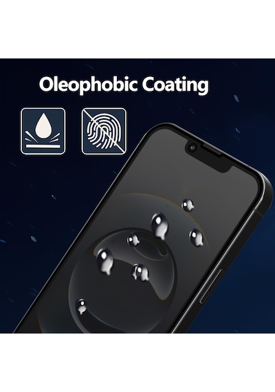 Apple Uyumlu   iPhone 16e Hayalet Ekran Koruyucu Kırılmaz Cam Privacy Camı