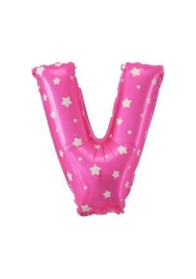 16 Inç 35 Cm Mavi Folyo Harf Balon V A