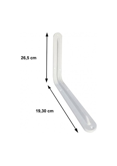 Raf Altı 8x10 Mm Beyaz