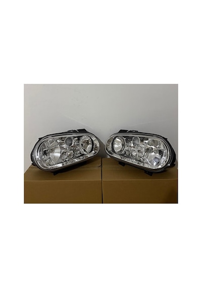 Volkswagen Golf 4 Sağ Sol Far Takımı Sissiz 1998-2004 1j1941018 1j1941017