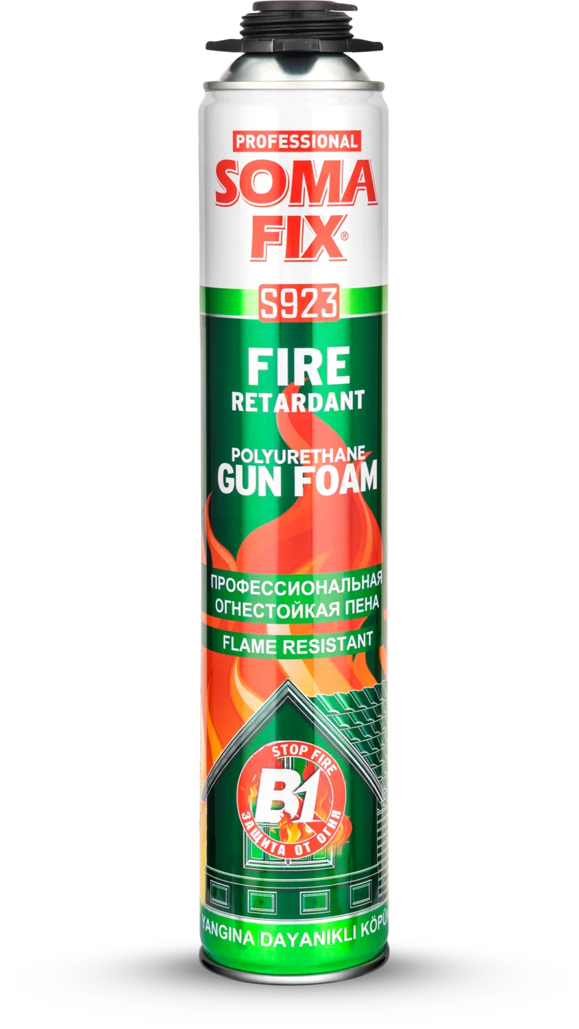 Somafix Yangına Dayanıklı B1 Poliüretan Köpük 750ml S923