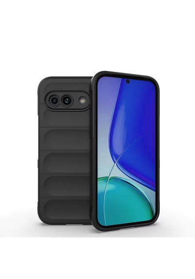 Microcase Google Pixel 10 Pro Miami Serisi Darbeye Dayanıklı Silikon Kılıf Al3420 Siyah