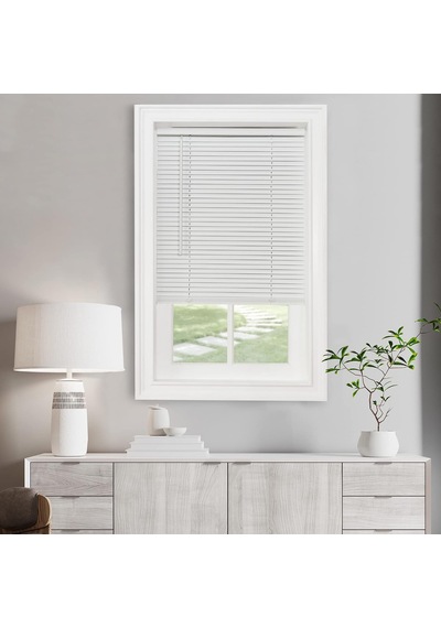 Lexroo Akülü Işık Filtreleme Mini Stor Perde - 18 İnç Genişlik, 100 Cm Uzunluk, 2,5 Cm Çıta Boyutu Çok Renkli