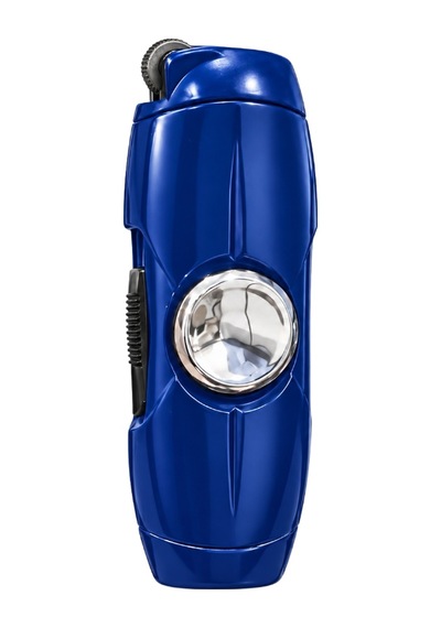 Hunter Tek Torch Pürmüz Lacivert Slim Metal Puro Çakmağı & Stres Çarkı Ack081