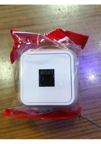 Makel Sıva Üstü Data Prizi Tekli Cat6 451b2