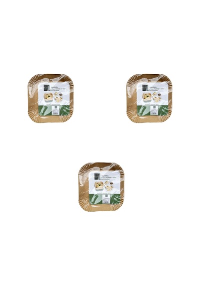 Dmr Esmer Airfryer Fırın Fritöz Tepsi Pişirme Kızartma Kağıdı - Kare - 20 Cm. - 3 Paket - 150 Adet