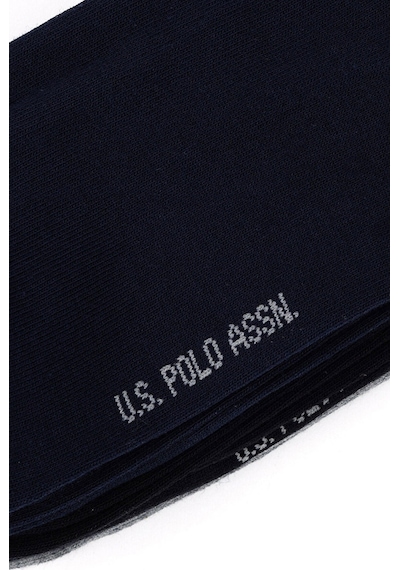 U.S. Polo Assn. U.s. Polo Assn. Erkek 5'li Çorap A081sz013-p01-galı-sk-23-vr086 Gri Melanj