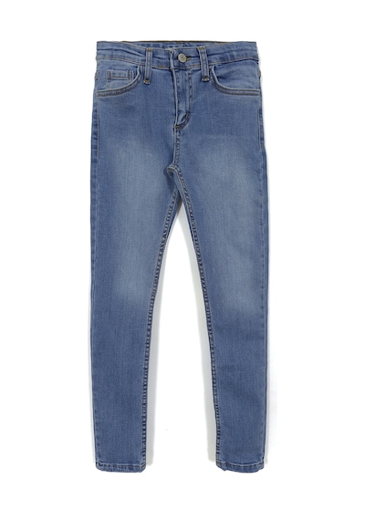 Dobakids Kız Çocuk Slim Fit. Denim Pantolon Mavi 001-0002054 Mavi