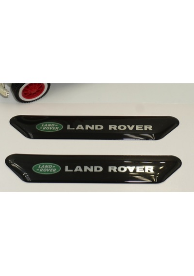Land Rover Logo Çamurluk Yanı Ve Ayna Metalize Damla Desen 3M Log