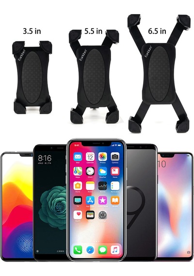 Fuchsia 360 Ayarlanabilir Bisiklet Bisiklet Motosiklet Cep Telefonu Tutucu
