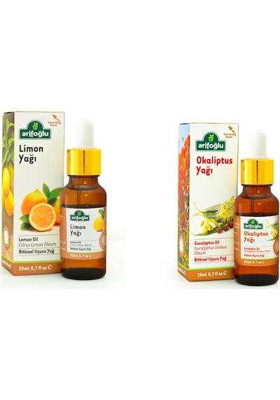 Arifoğlu Limon Yağı + Okaliptus Yağı 2 x 20 ML