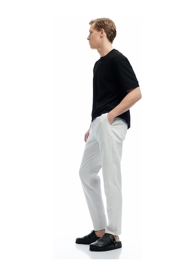 Koton Beli Bağcıklı Cep Detaylı Pamuk Keten Karışımlı Chino Pantolon Gri Desenli 5sam40024hw Gri Desenli Koton Beli Bağcıklı Cep Detaylı Pamuk Keten Karışımlı Chino Pantolon Gri Desenli 5sam40024hw Gri Desenli