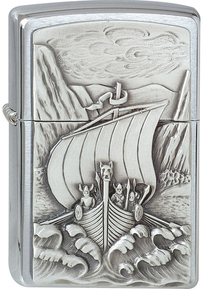 Zippo Viking Fjord Emblem Çakmak