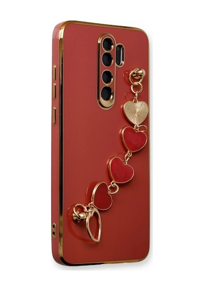 Xiaomi Redmi Note 8 Pro Kılıf Esila Silikon - Kırmızı -