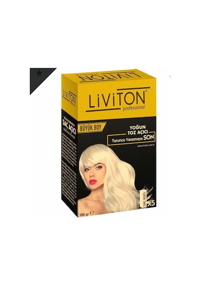 Liviton Saç Renk Açıçı 100 Gr Oryal +150 Ml Oksidan Liviton