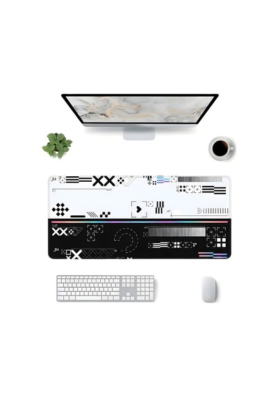 Desenli Baskılı Model Black Deer Xxl Gaming Mouse Pad 90x40 Cm