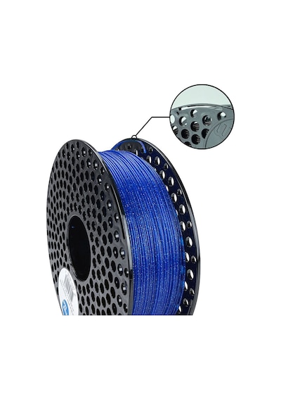 Azurefilm Pla 1.75mm Simli Mavi 1000g Filament