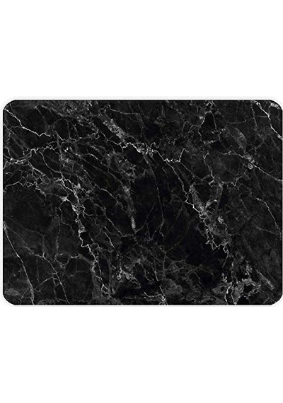 Siyah Mermer Görünümlü Cam Kesme Tahtası 30cm X 40cm Çok Renkli