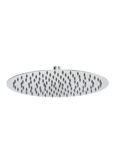 Fause Tepe Duş Başlığı Oval Slim 304 Metal Ø25 Cm Ktd106 Diğer