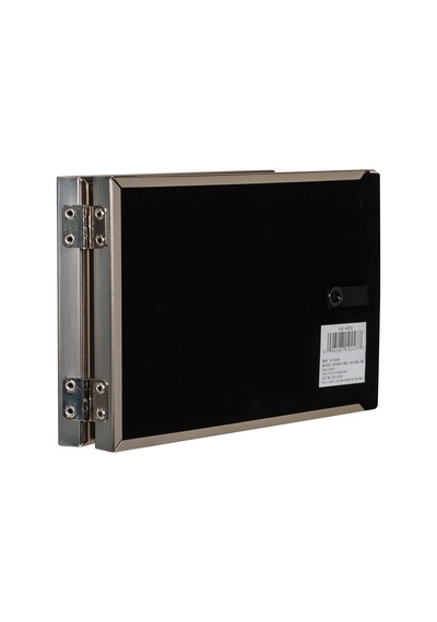Lexroo International Designs Concourse Kalaylı Metal Menteşeli Resim Çerçevesi, Çift Yatay, 2-4x6