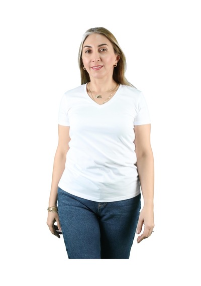 Kadın Cotton Kısa Kollu Tişört 001