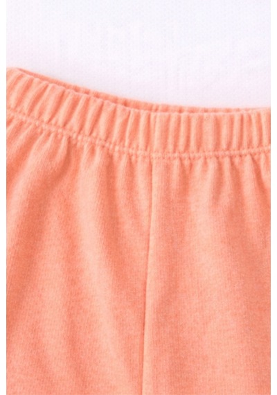 For My Baby Fitilli Kumaş 2 Li Kız Bebek Takım Şortlu Yazlık Pembe3