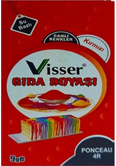 Visser Gıda Boyası Kırmızı