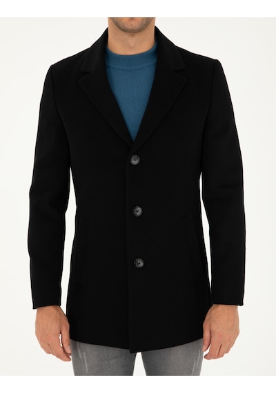 Pierre Cardin Erkek Siyah Kaban 50297487-vr046 Siyah