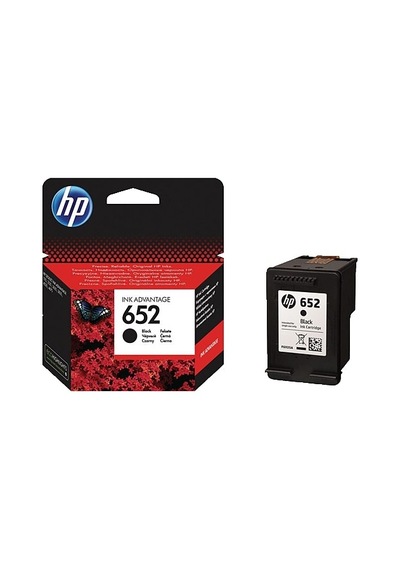Hp F6V25Ae 652 Siyah Mürekkep Kartuşu