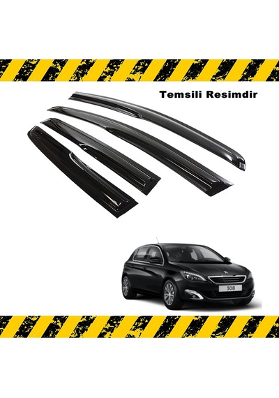 Peugeot 308 Mügen Cam Rüzgarlığı Hb 2014-2019 Arası 4Lü N11.36958