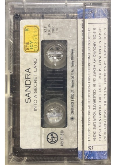 Plak Değildir Kaset Tir Kaset Sandra Into A Secret Land Kaset