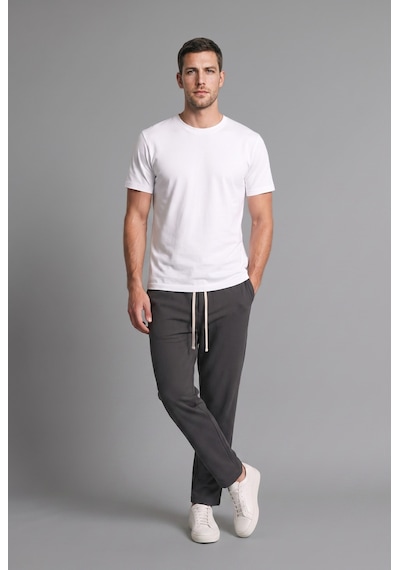 Defacto Regular Fit Beli Bağcıklı Düz Paça Cepli Eşofman Altı F0309ax26auar138 Antrasit-ar138