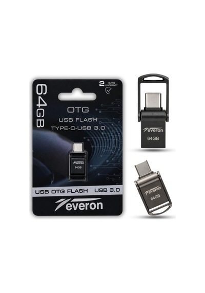 Everon 64gb Typec Usb Otg 3.0 Metal Flash Bellek