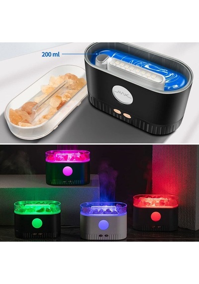 BUFFER® Himalaya Tuzlu Renkli Led Aydınlatmalı Hava Nemlendirici BUFFER® Himalaya Tuzlu Renkli Led Aydınlatmalı Hava Nemlendirici