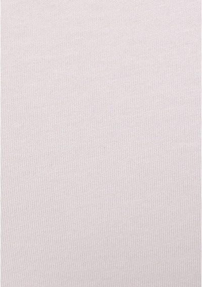 Colins Slim Fit Yuvarlak Yaka Düz Kadın Ekru Kısa Kol Tişört Cl1074571 Q1.v2 Ecr Ekru