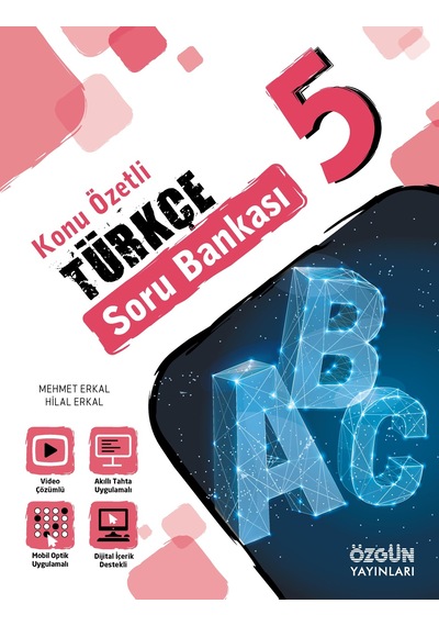 Özgün Yayınları 5. Sınıf Türkçe Konu Özetli Soru Bankası N11.105767