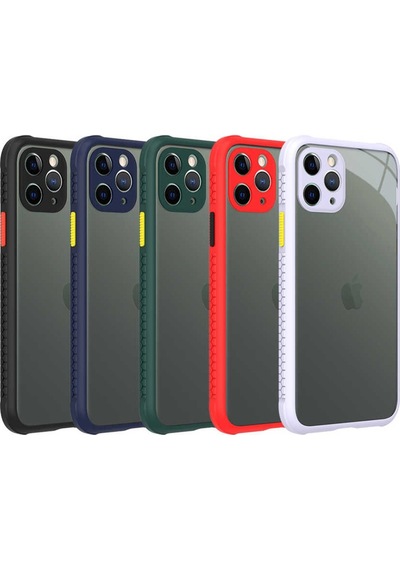 Apple Uyumlu iPhone 11 Pro Kılıf ​​Zore Kaff Kapak-Siyah