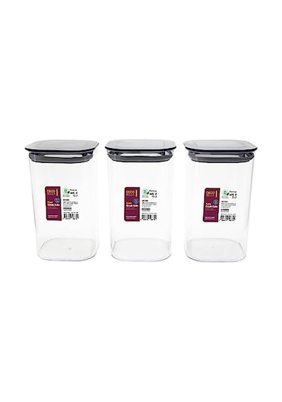 Ayrex Omak Decobella 3 'lü 1.1 Lt. Kare Erzak Kabı Seti Diğer