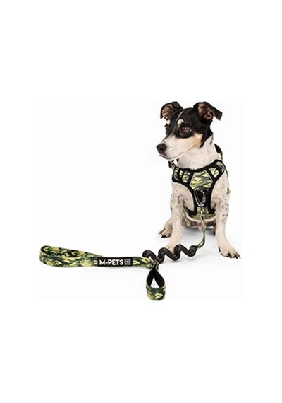M-pets Hiking Reflektörlü Köpek Göğüs Tasması Kamuflaj Small 35-60 Cm 244-58021.01 Çok Renkli