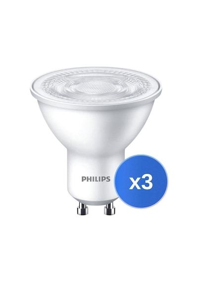 Led Spot 50w Gu10 Beyaz Gün Işığı 4000k 3lü Diğer