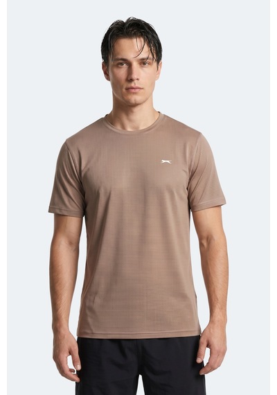Slazenger Hardflex Erkek Vizon Tişört
