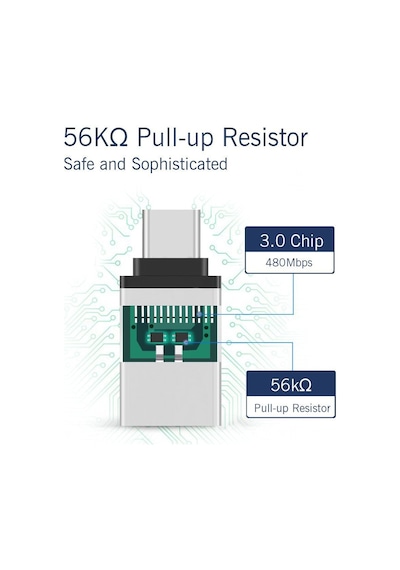 Samsung Uyumlu Type C Usb 3.0 Otg Adaptör Dönüştürücü