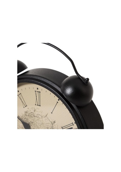 Map Metal Masa Saati 25cm Diğer