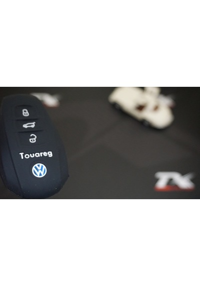 Volkswagen Vw Touareg Logolu 5 Buton 1.Kalite Silikon Anahtar Kıl