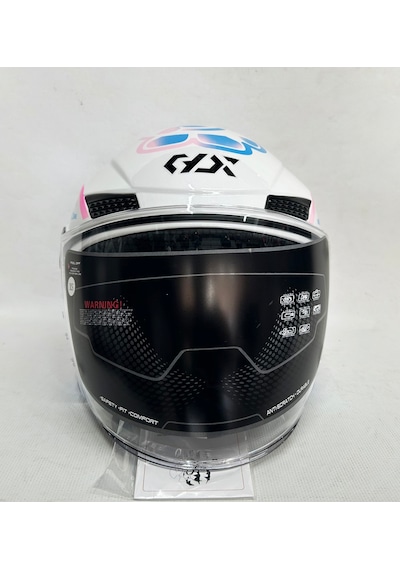Gdr Yarım Kask Of-627 Şefaf Vizörlü