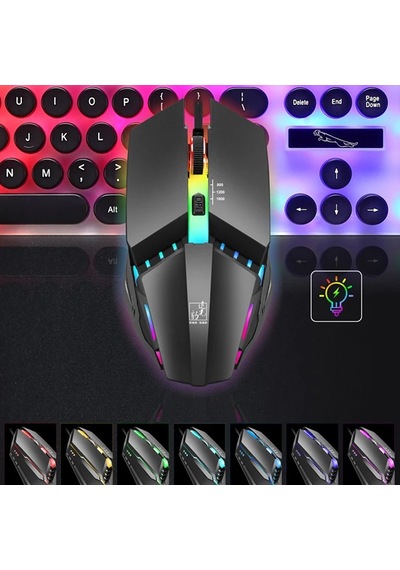 Ally K3 Işıklı Kablolu Oyuncu- Gaming Mouse- 5775