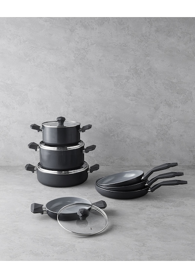 English Home Prego Cerawell Tava 24 Cm Siyah