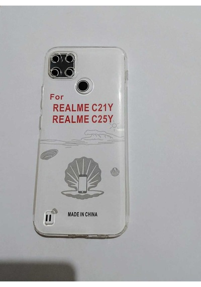 Realme C21 Y / C25 Y Uyumlu Şeffaf Telefon Kılıf Modeli
