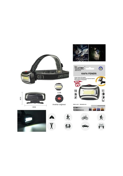 Ultra Smd Kafa Feneri Wt-317 Acı Kahverengi 78490735
